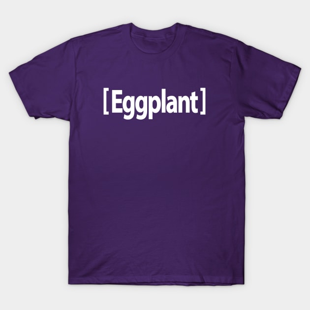 Eggplant Emoji T-Shirt by GreenGuyTeesStore